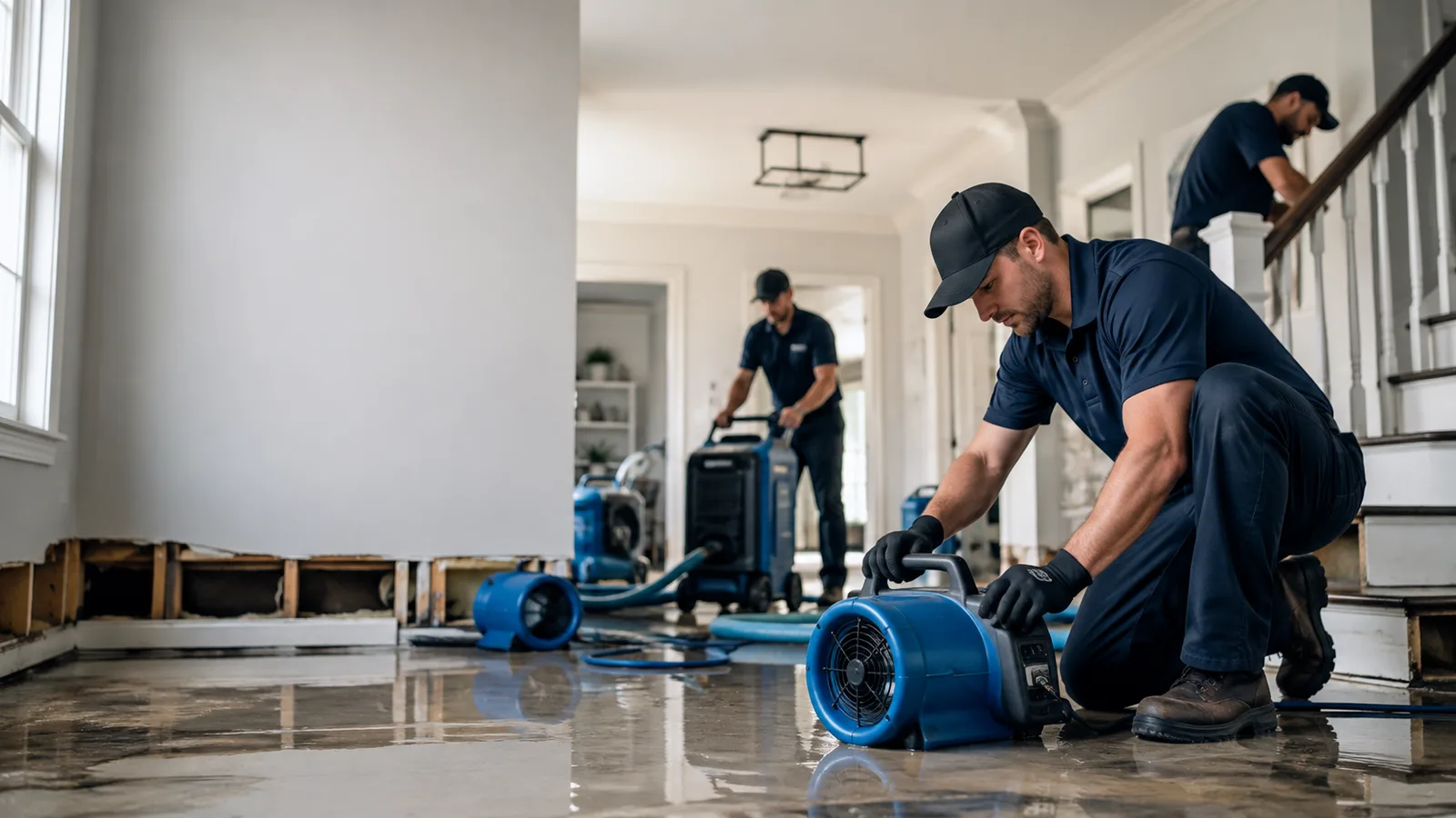 Water Damage Restoration in Mcdade, TX near me